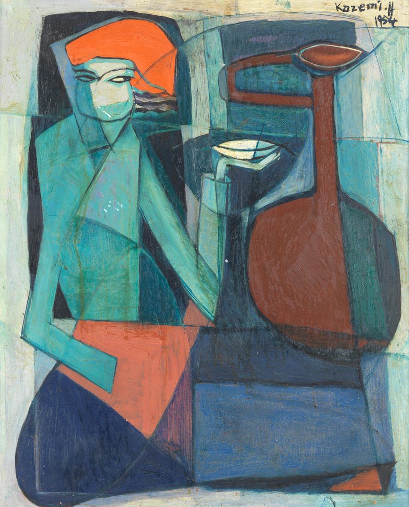 Hossein Kazemi, Oh Cupbearer, 1954
