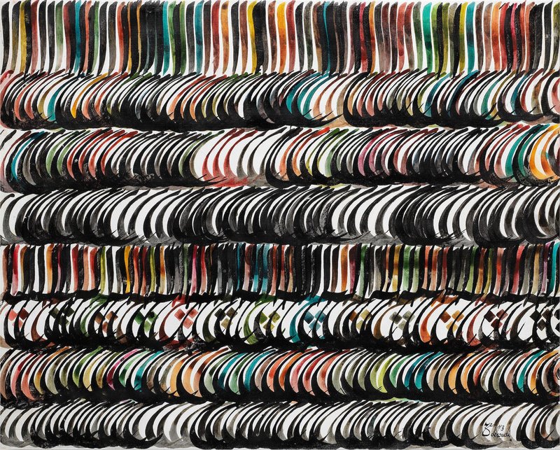 Charles Hossein Zenderoudi, TCHE+PANGOM, 1973