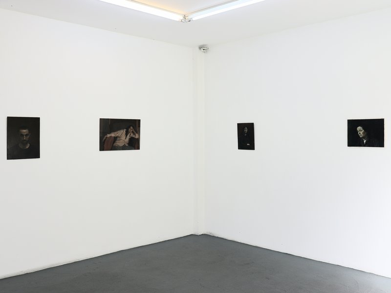 Paintings, installation view