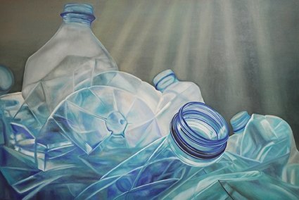 Samira Alborzkooh, Plastic Fish, 2019