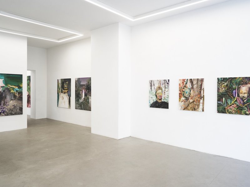 Fabricated Evils, installation view