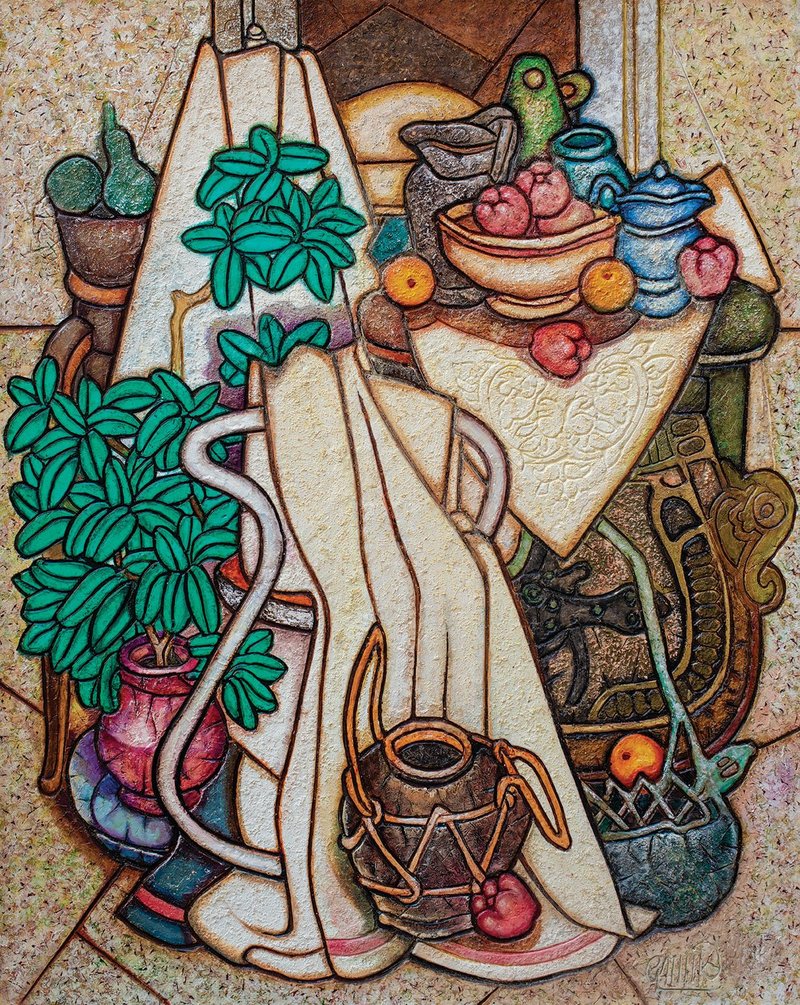 Garnik DerHacopian, Still Life, 1987