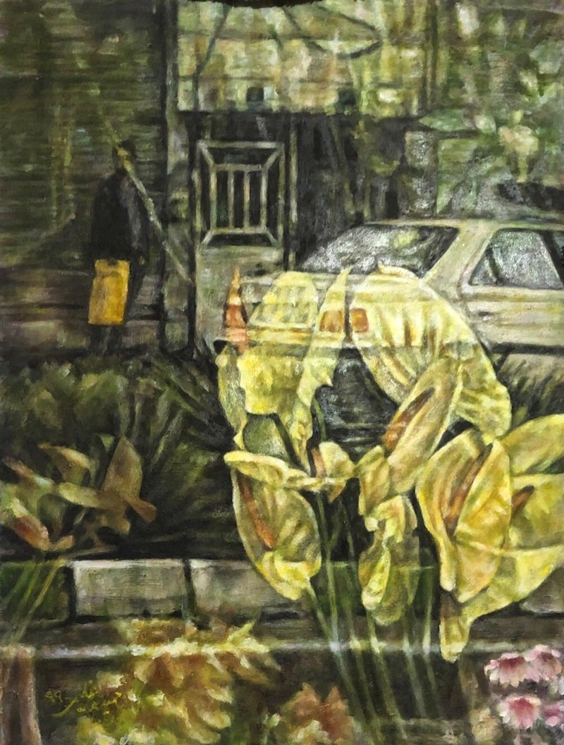 Hamideh Azimi, Waiting, 2021