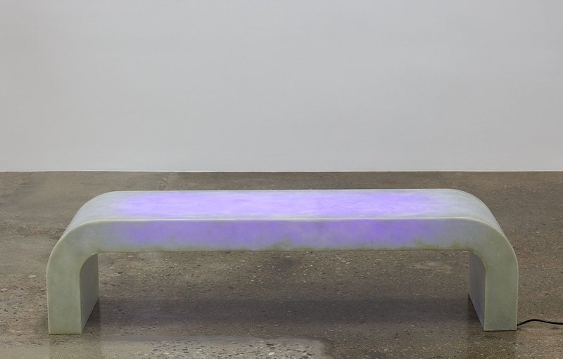 Rosha Yaghmai, Viewing Bench, 2022