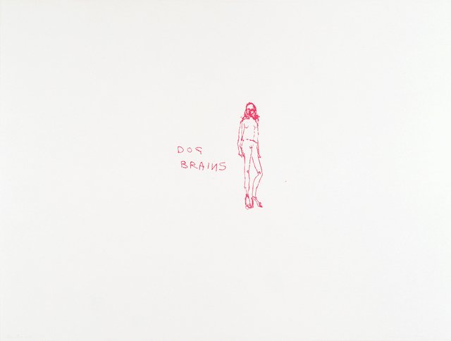 Tracey Emin, Dog Brains, 2000