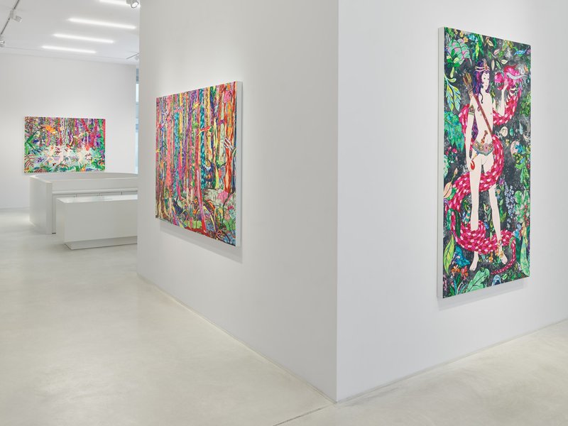 Seven Labours - Online Viewing, installation view