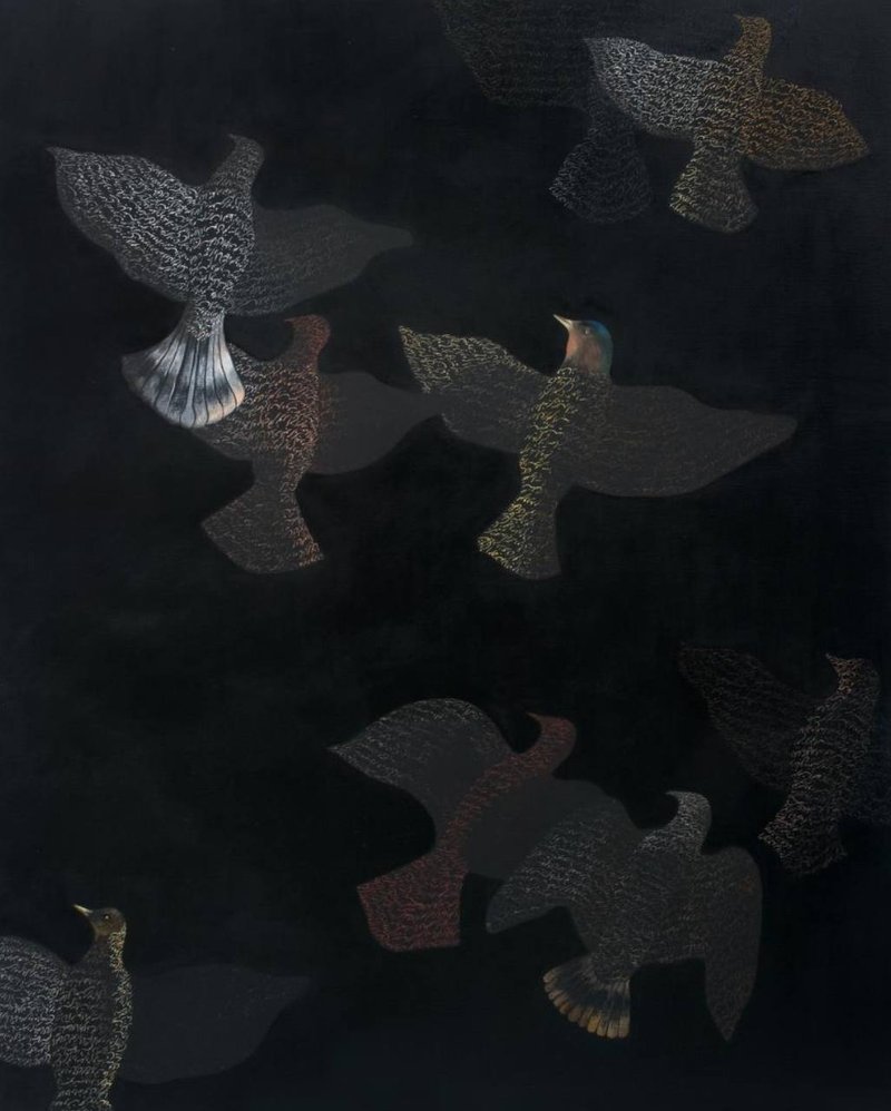 Katayoon Rouhi, Langage des Oiseaux, 2012
