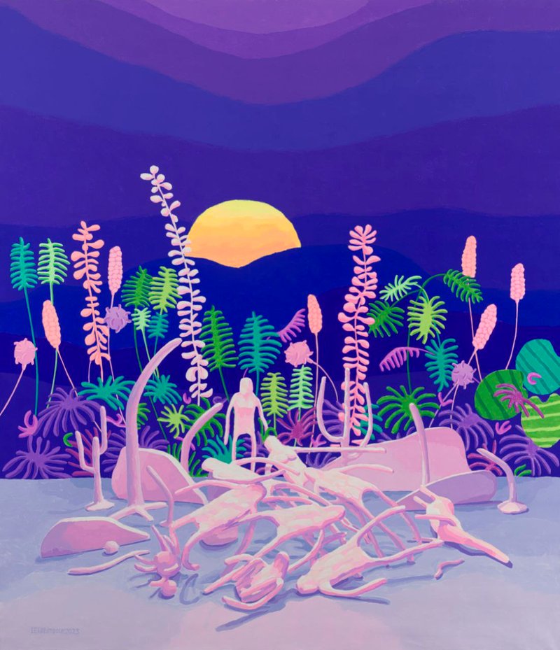 Iman Ebrahimpour, In the Gloaming, 2024