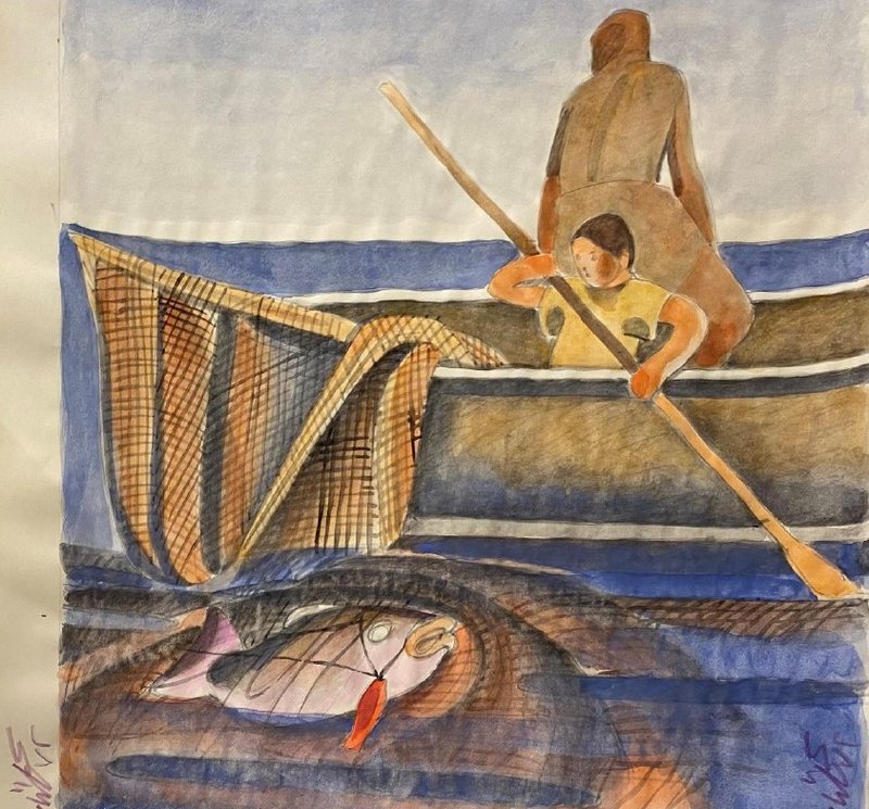 The Late Ali Golestaneh, Untitled, 1993