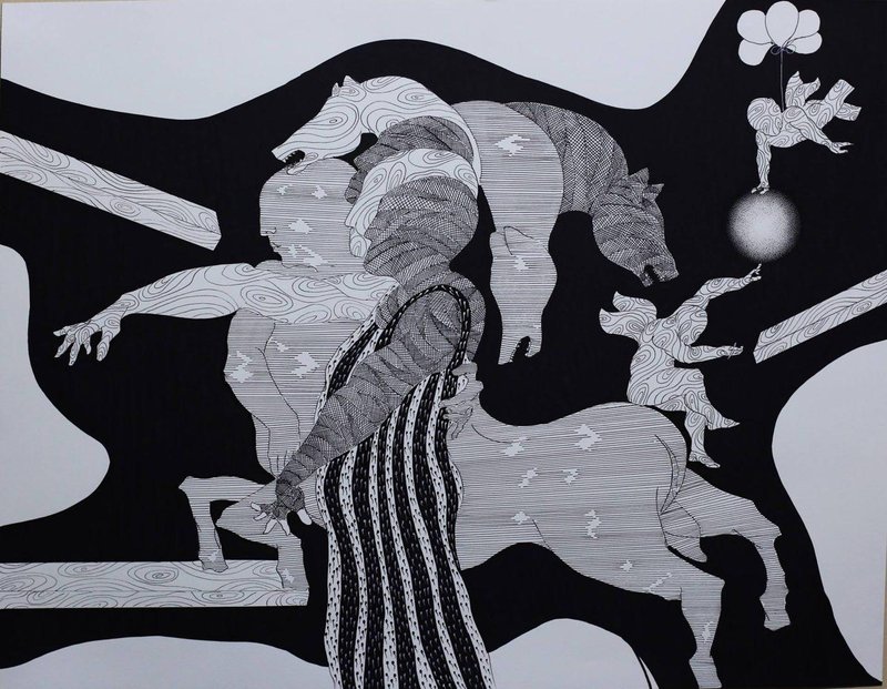 Vahik Haratonian, A Homely Gathering, 2015