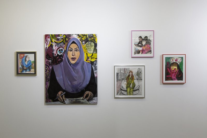 Sisters, installation view