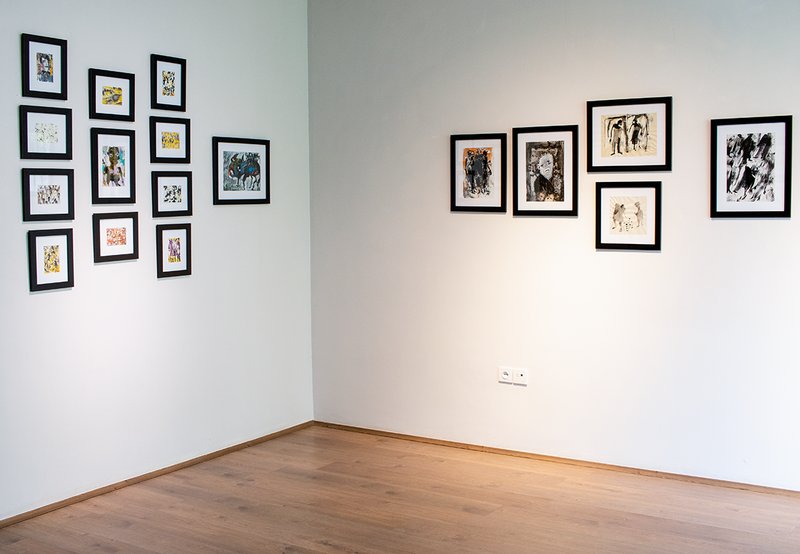 A Little World, installation view