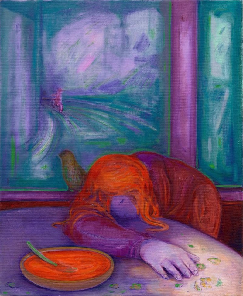 Nastaran Shahbazi, Cold Tomato Soup, 2023