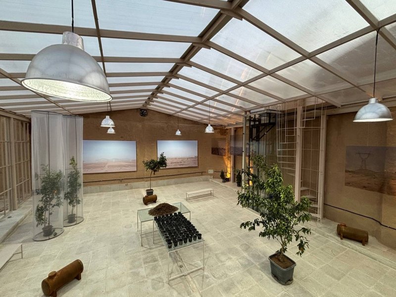 زیست گلخانه‌ای، نمای چیدمان
