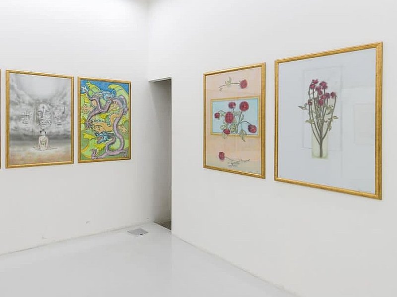 بدون عنوان، نمای چیدمان