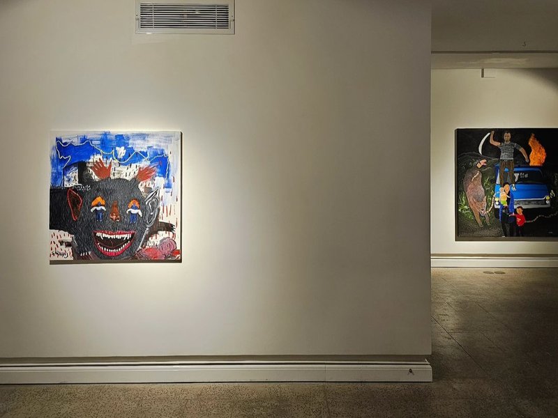 Symptom, installation view