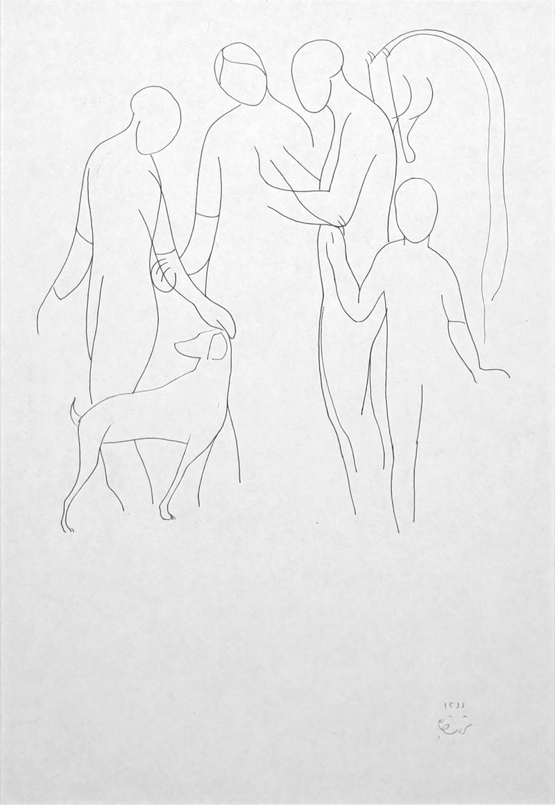 Mohammadali Taraghijah, Untitled, 1987