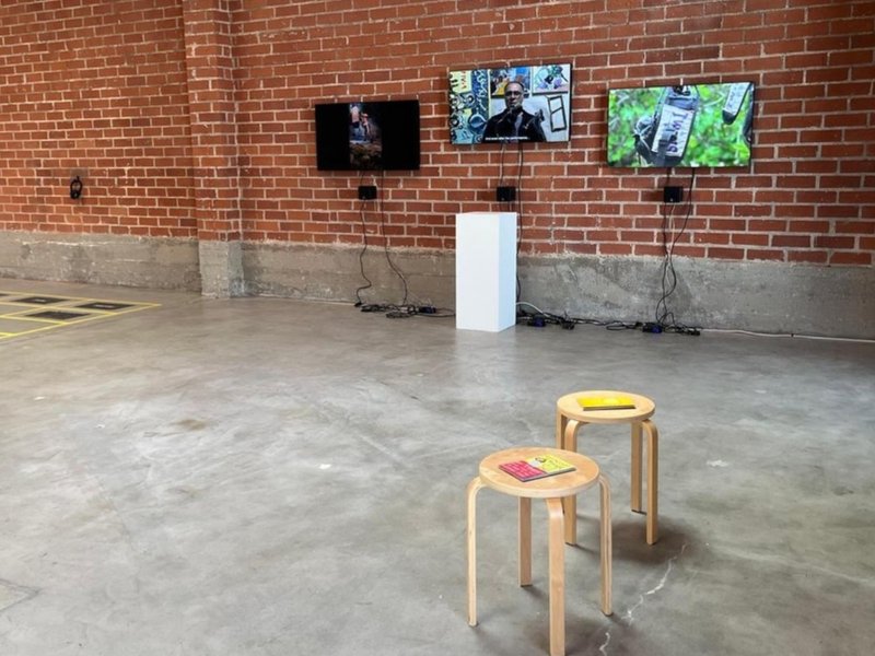 To Share a Stomach, installation view