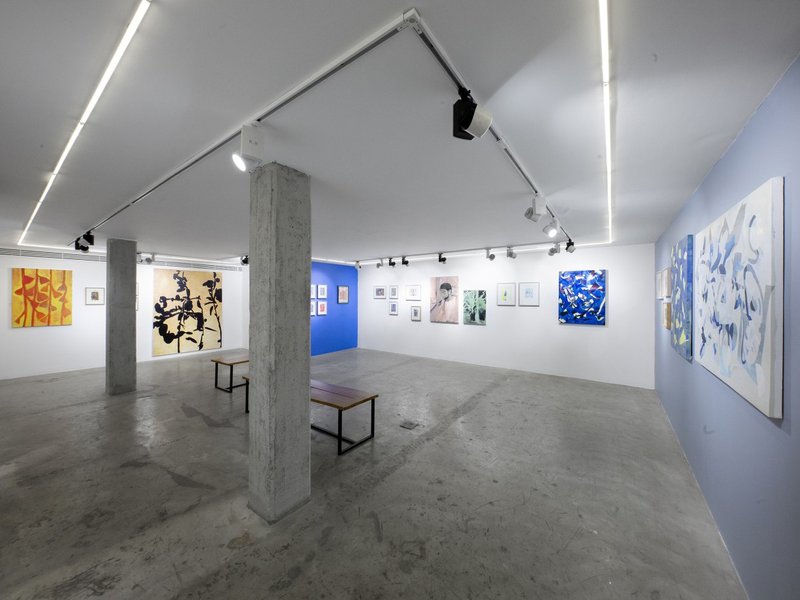 The Joy of Painting, installation view