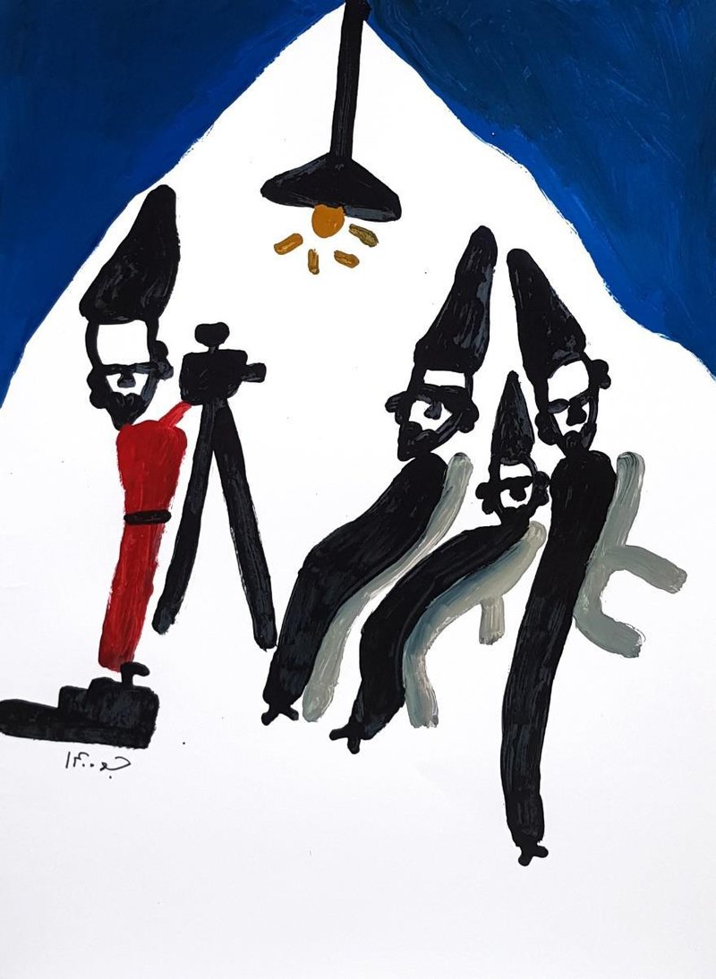 Jamshid Aminfar, Untitled, 2022