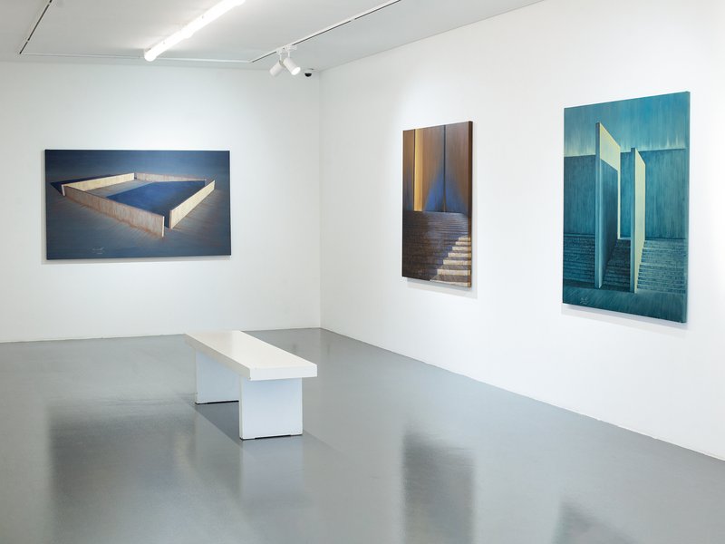 Entrance , installation view