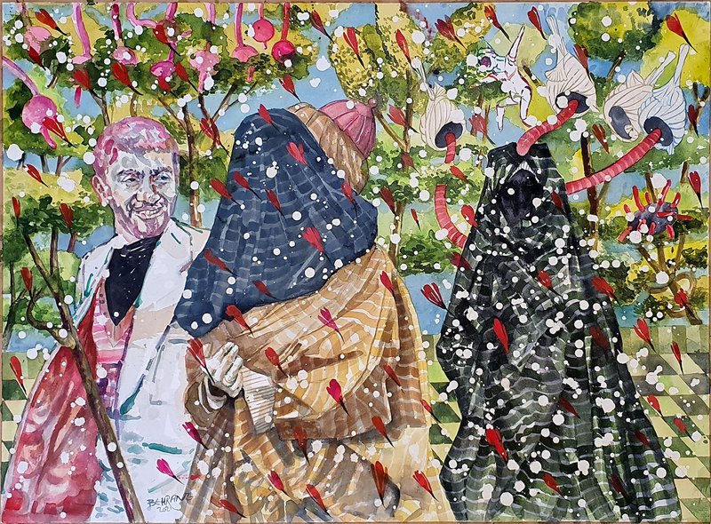 Behrang Samadzadegan, A Study for a Love Story No.1 , 2021