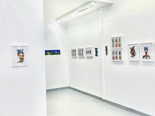 Les Milles Contes , installation view