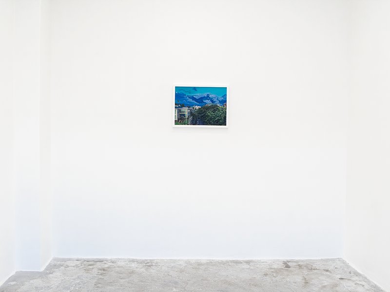 Partly Cloudy, installation view