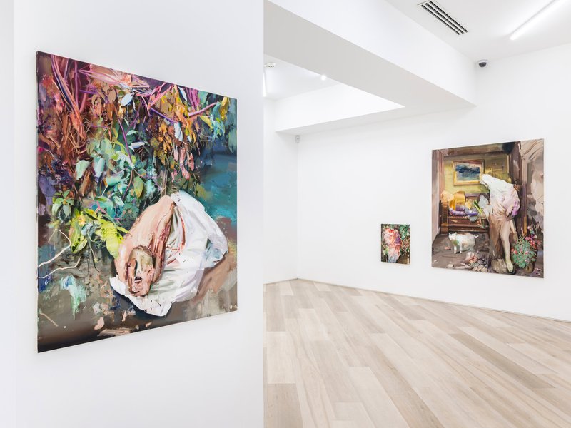 Let The Wound Lie Open, installation view