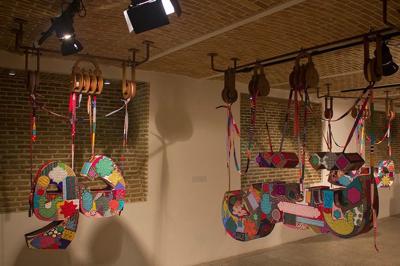 Haft Peykar, installation view