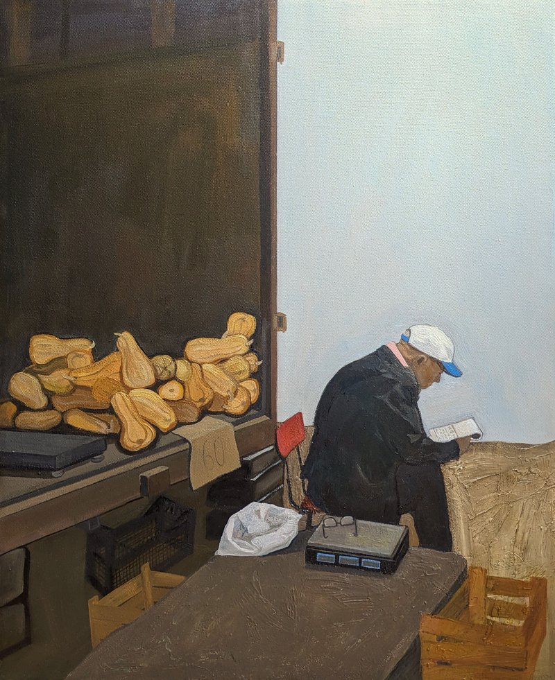 Tamar Chechelashvili, Butternut Squash for Sale, 2023