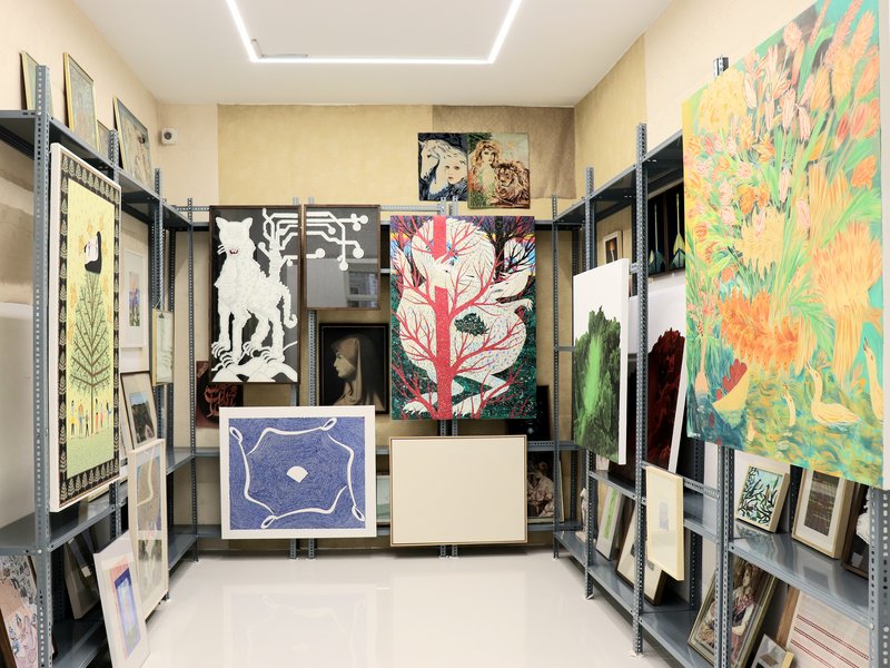 Bazaar of Damascus, installation view