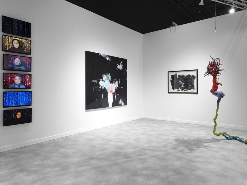 Installation view.
