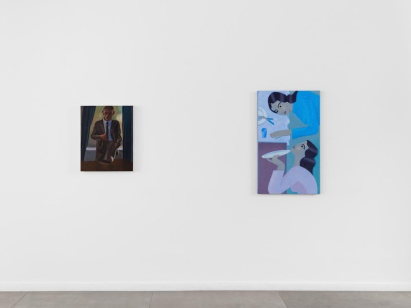 Installation view.
