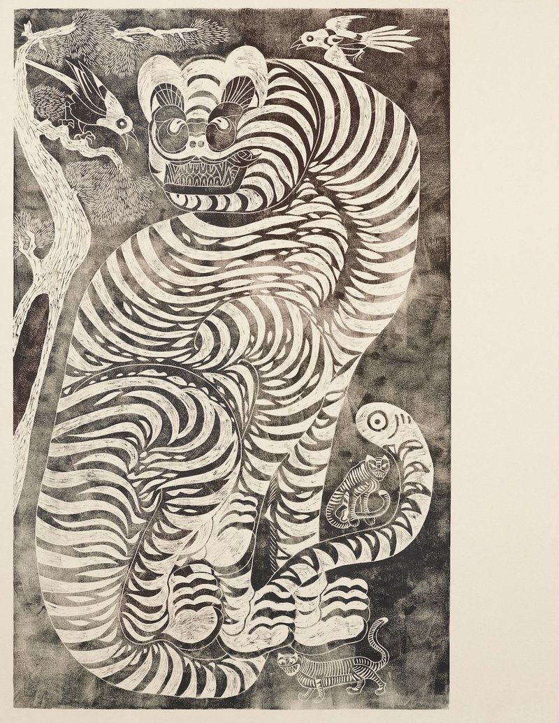Monochrome Tiger, 2022