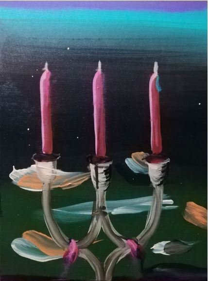 Bahareh Babaei, Night Candles, 2023