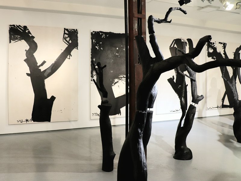 Bitter Almond, installation view