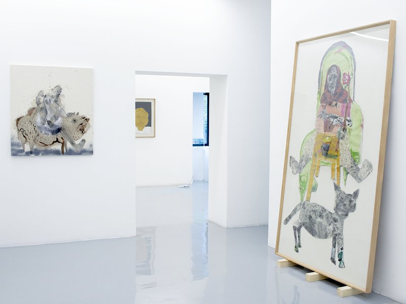 A Recycling of Shadows, installation view