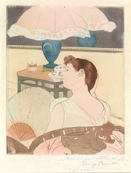 Mary Cassat, The Lamp, 1889