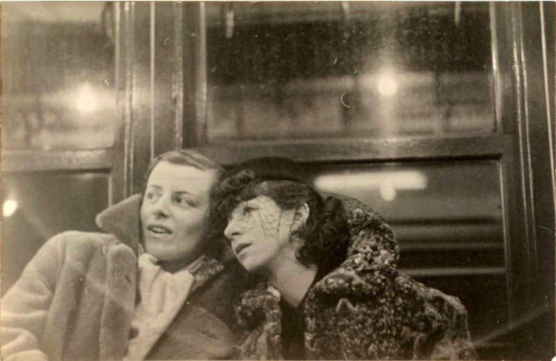 Walker Evans, Subway Portrait, 1941
