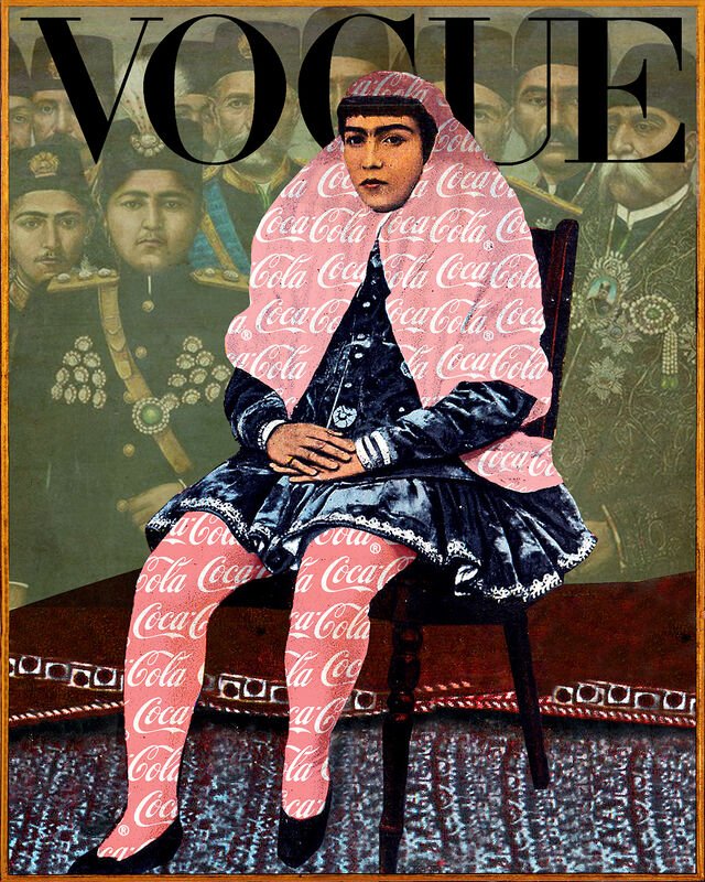 Rabee Baghshani, Vogue VI - Middle Eastern Art, 2019