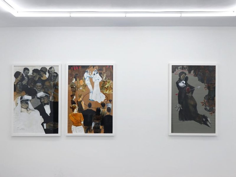 Comics, the Last Tragedy, installation view