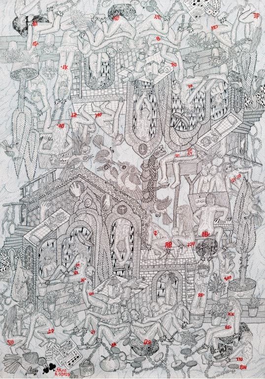Ali Akbar Sadeghi, Untitled, 2023