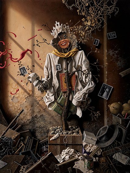 Wahed Khakdan, Smiling Scarecrow, 2016