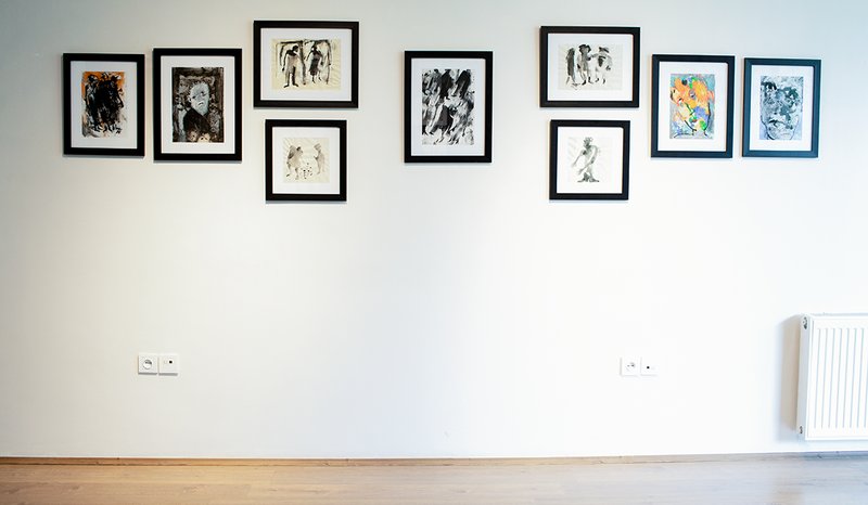 A Little World, installation view