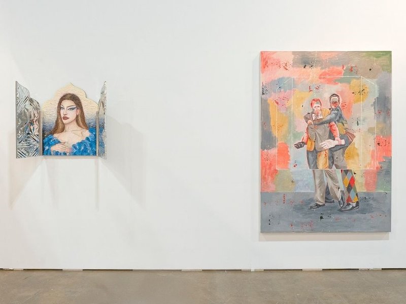 Installation view.