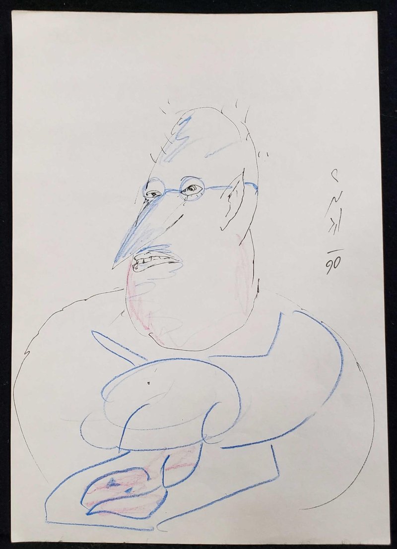 Ardeshir Mohassess, Untitled, 1990
