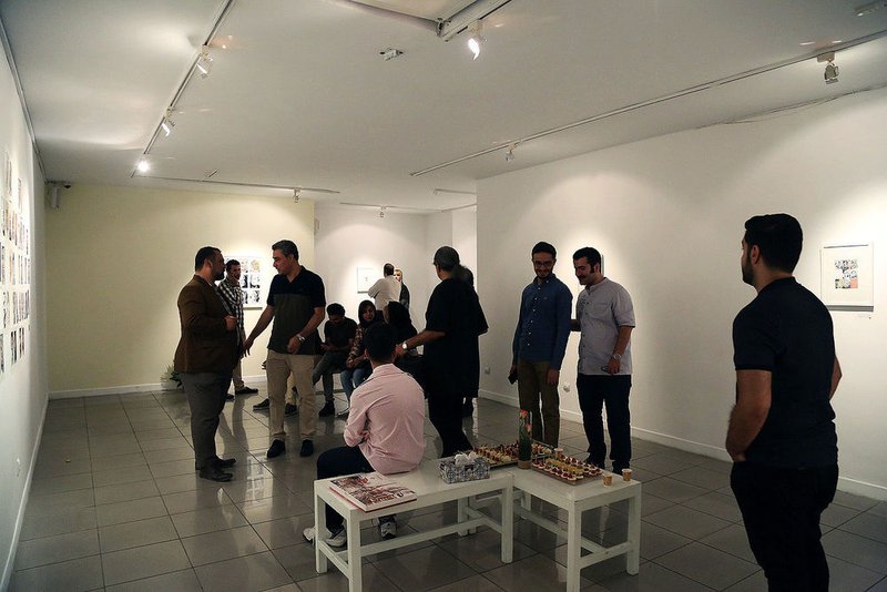 Zero and One, installation view