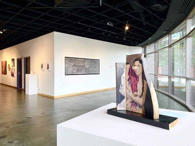 Painting at Night, installation view