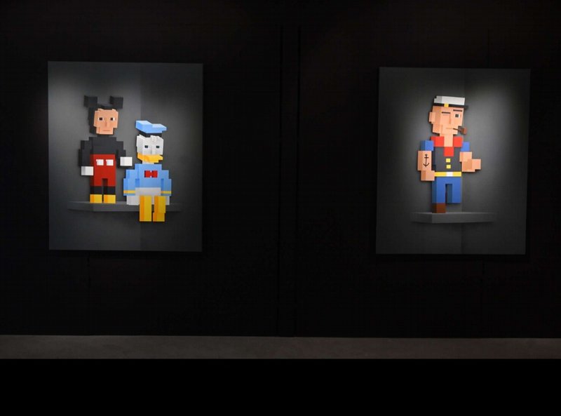 In the Land of the Blind, the One-Eyed Man Is Roy, installation view